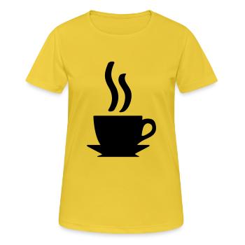 cup - Women's Breathable T-Shirt - sunshine - Front - AI Model Female 172 dark (172cm)