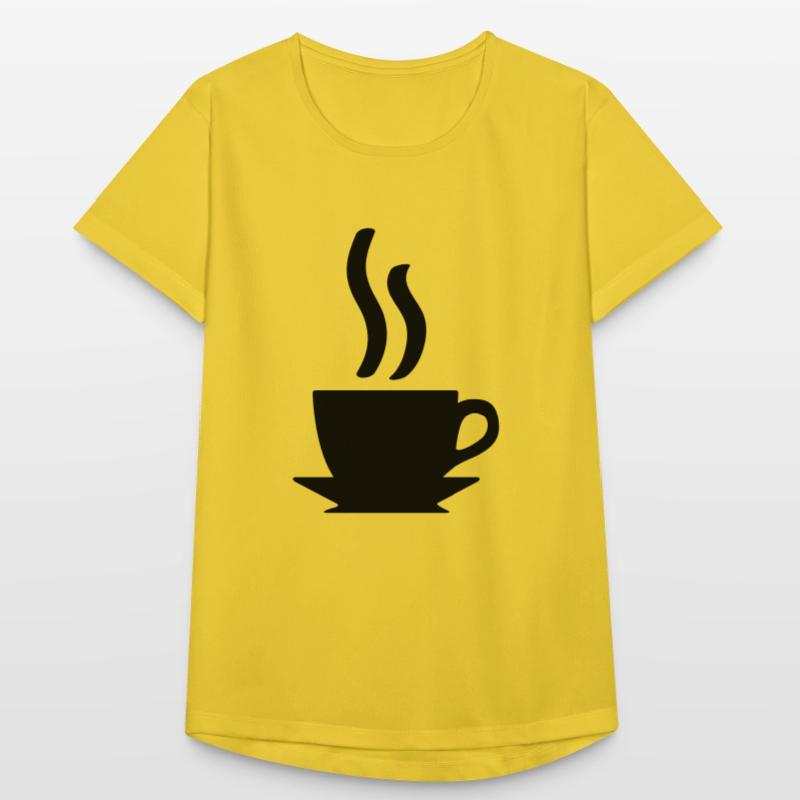 Kaffe oder Tee Frauen T-Shirt atmungsaktiv
