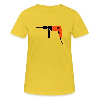 tool - Women's Breathable T-Shirt - sunshine - Front - AI Model Female 172 dark (172cm)