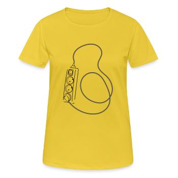 Perpetual motion sockets - Women's Breathable T-Shirt - sunshine - Front - AI Model Female 172 dark (172cm)