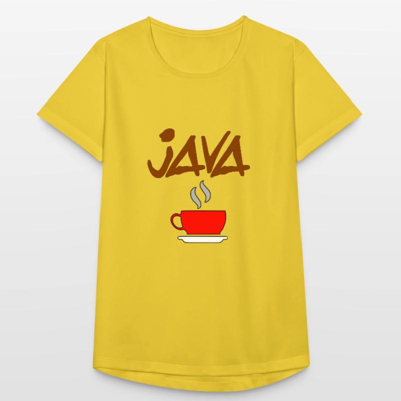 java kaffee Frauen T-Shirt atmungsaktiv