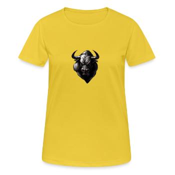 Bull Red Eye Stock Market Stocks Financial Market - Women's Breathable T-Shirt - sunshine - Front - AI Model Female 172 dark (172cm)