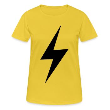 Blitz Flash - Women's Breathable T-Shirt - sunshine - Front - AI Model Female 172 dark (172cm)
