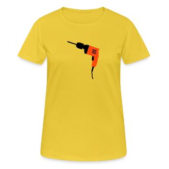 tool - Women's Breathable T-Shirt - sunshine - Front - AI Model Female 172 dark (172cm)