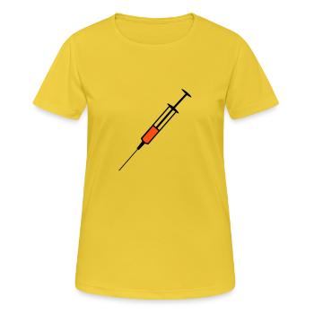 medicine, doctor, pharmacy - Women's Breathable T-Shirt - sunshine - Front - AI Model Female 172 dark (172cm)