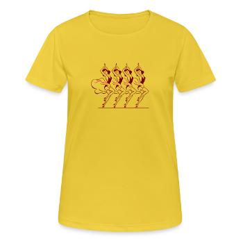 dancers - Women's Breathable T-Shirt - sunshine - Front - AI Model Female 172 dark (172cm)