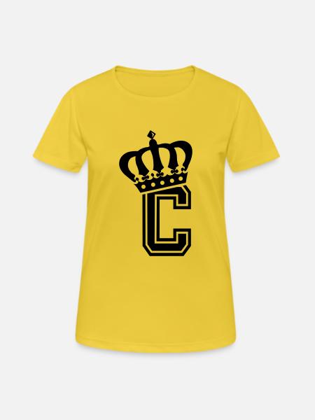 Point C - Women's Breathable T-Shirt - sunshine