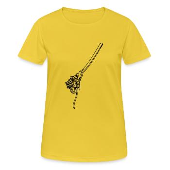 fork - Women's Breathable T-Shirt - sunshine - Front - AI Model Female 172 dark (172cm)