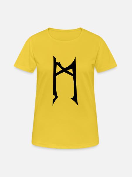 mannaz - Women's Breathable T-Shirt - sunshine