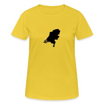 Netherlands - Women's Breathable T-Shirt - sunshine - Front - AI Model Female 172 dark (172cm)