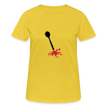 Darts Wound - Women's Breathable T-Shirt - sunshine - Front - AI Model Female 172 dark (172cm)