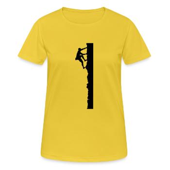 vertical - Women's Breathable T-Shirt - sunshine - Front - AI Model Female 172 dark (172cm)