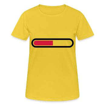 Loading bar vector loaded Loading Design 004 - Women's Breathable T-Shirt - sunshine - Front - AI Model Female 172 dark (172cm)