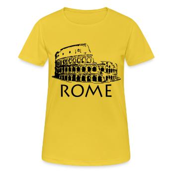 Rome - Women's Breathable T-Shirt - sunshine - Front - AI Model Female 172 dark (172cm)