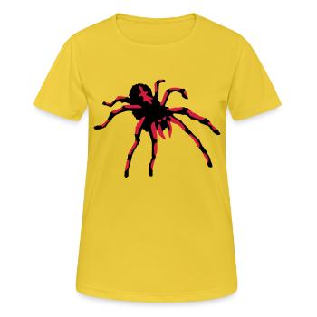 Tarantula Spider - Women's Breathable T-Shirt - sunshine - Front - AI Model Female 172 dark (172cm)