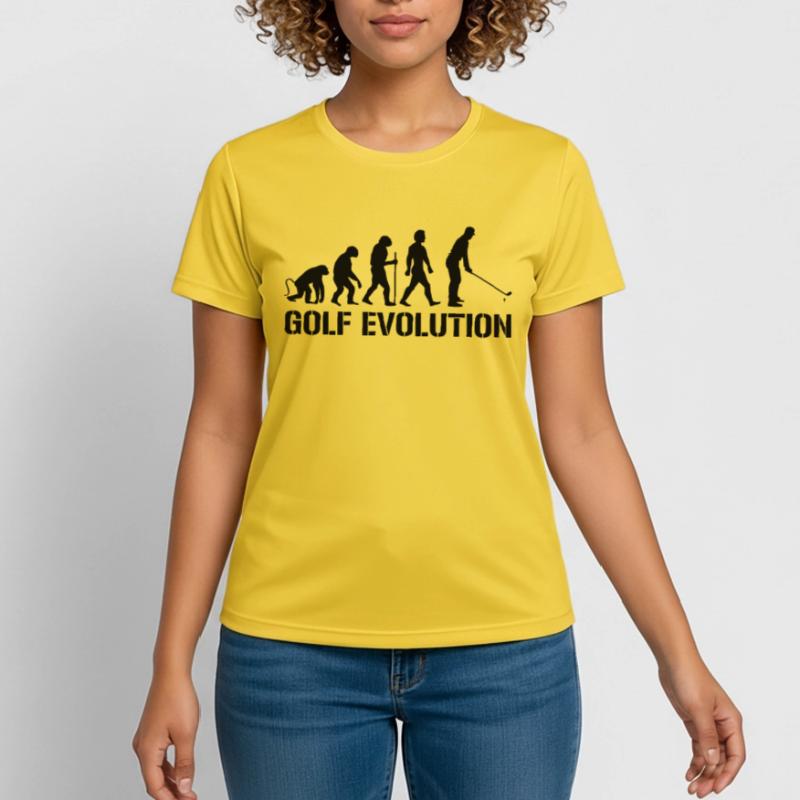 evolution golf Frauen T-Shirt atmungsaktiv