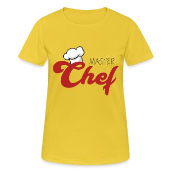 Chef / Chef Cook: Master Chef - Women's Breathable T-Shirt - sunshine - Front - AI Model Female 172 dark (172cm)