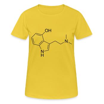 Formules de champignons magiques - T-shirt respirant Femme - jaune soleil - Devant - AI Model Female 172 dark (172cm)