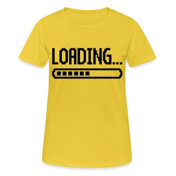 Loading - Women's Breathable T-Shirt - sunshine - Front - AI Model Female 172 dark (172cm)