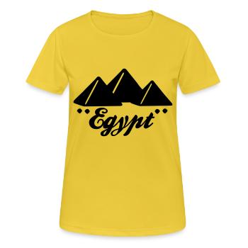 egypt - Women's Breathable T-Shirt - sunshine - Front - AI Model Female 172 dark (172cm)