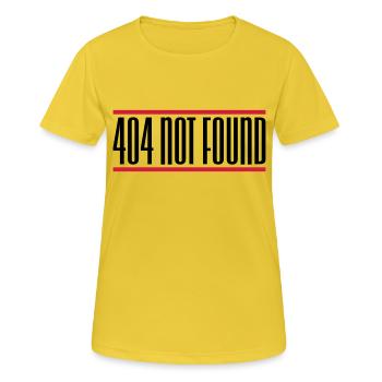 404 not found Error - Women's Breathable T-Shirt - sunshine - Front - AI Model Female 172 dark (172cm)