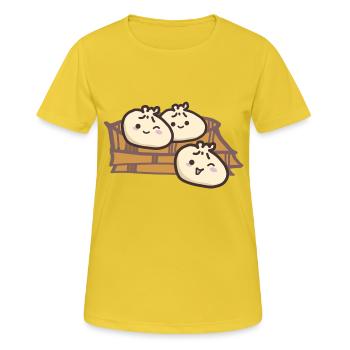 Sweet Asia Dumplings - Women's Breathable T-Shirt - sunshine - Front - AI Model Female 172 dark (172cm)
