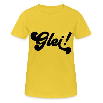Glei - Bavarian concept of time and way of life - Women's Breathable T-Shirt - sunshine - Front - AI Model Female 172 dark (172cm)