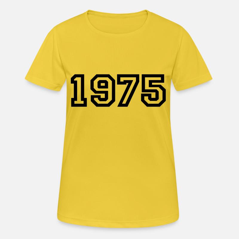 1975 - Women's Breathable T-Shirt - sunshine