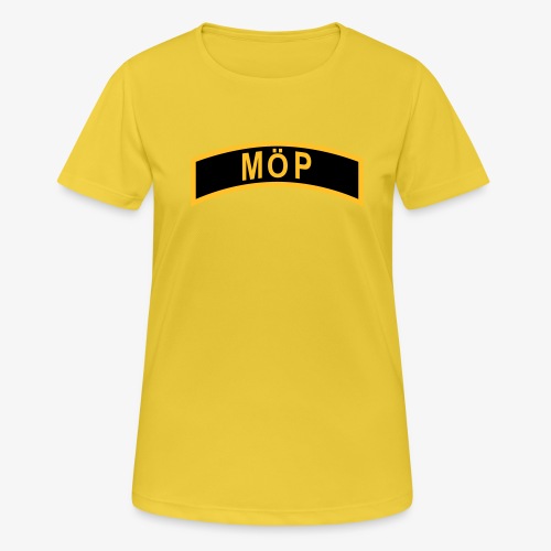 Militärt Överintresserad Person - MÖP-Båge - Andningsaktiv T-shirt dam