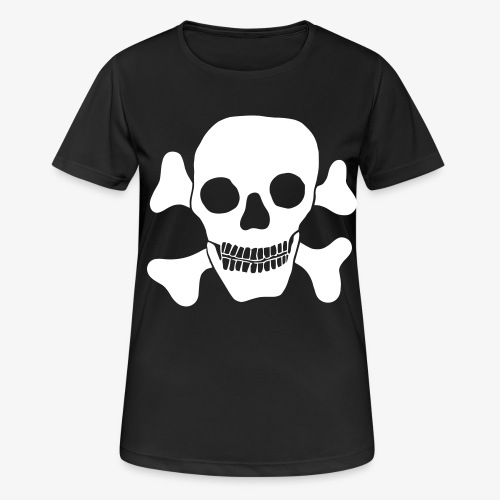 Skull and Bones - Andningsaktiv T-shirt dam