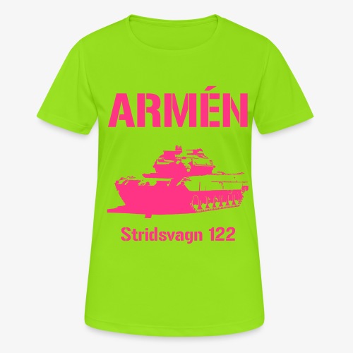 ARMÉN - Stridsvagn 122 - Andningsaktiv T-shirt dam