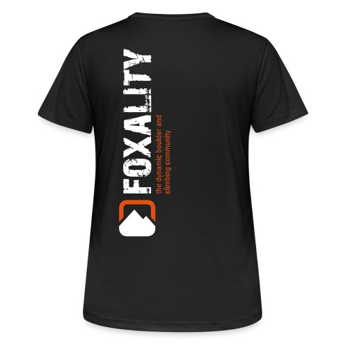 Climbing Community FOXALITY - Frauen T-Shirt atmungsaktiv