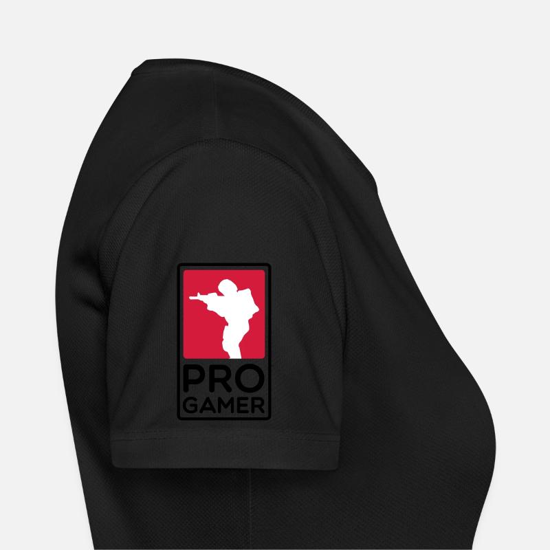 Progamer Frauen T-Shirt atmungsaktiv
