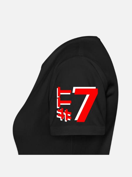 TT7-KARTON - Frauen T-Shirt atmungsaktiv - Schwarz - Links