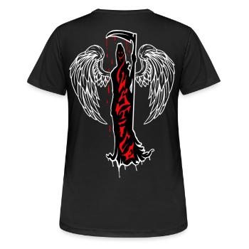 Justice - Women's Breathable T-Shirt - black - Back - AI Model Female 172 light (172cm)