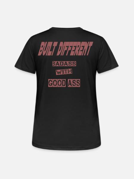 Sweat à capuche différent construit - Déclaration audacieuse sur le streetwear - T-shirt respirant Femme - noir