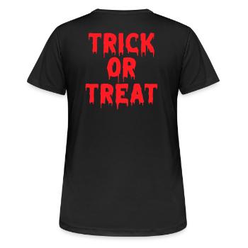 Halloween, Black Magic, Candy - Women's Breathable T-Shirt - black - Back - AI Model Female 172 light (172cm)