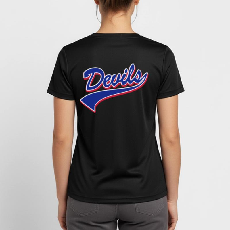 Devils Script Original T-shirt respirant Femme