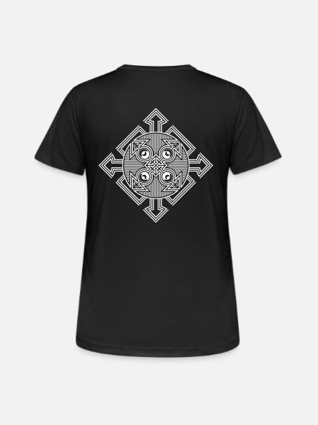 Tekno haut-parleur 23 flèche - T-shirt respirant Femme - noir