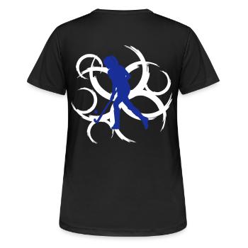 Hockeygirl - T-shirt respirant Femme - noir - Dos - AI Model Female 172 light (172cm)