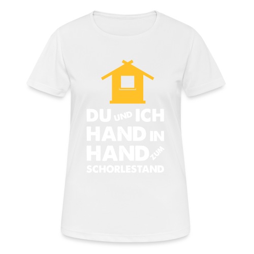 Hand in Hand zum Schorlestand / Gruppenshirt - Frauen T-Shirt atmungsaktiv