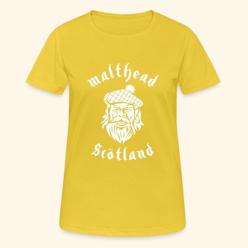 Whisky Malthead Scotland - Frauen T-Shirt atmungsaktiv