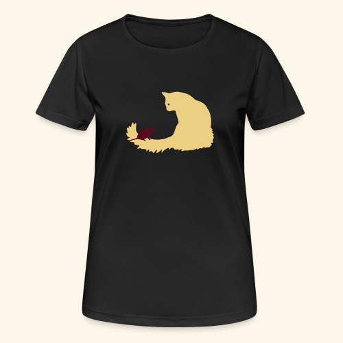 Katze und maus - Frauen T-Shirt atmungsaktiv