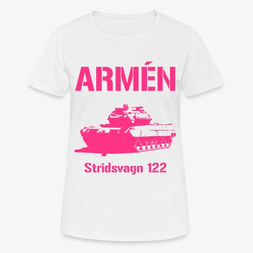 ARMÉN - Stridsvagn 122 - Andningsaktiv T-shirt dam