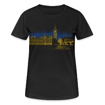 Big Ben - T-shirt respirant Femme - noir - Devant - AI Model Female 172 light (172cm)