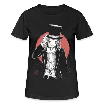 Spooky guy - Women's Breathable T-Shirt - black - Front - AI Model Female 172 light (172cm)