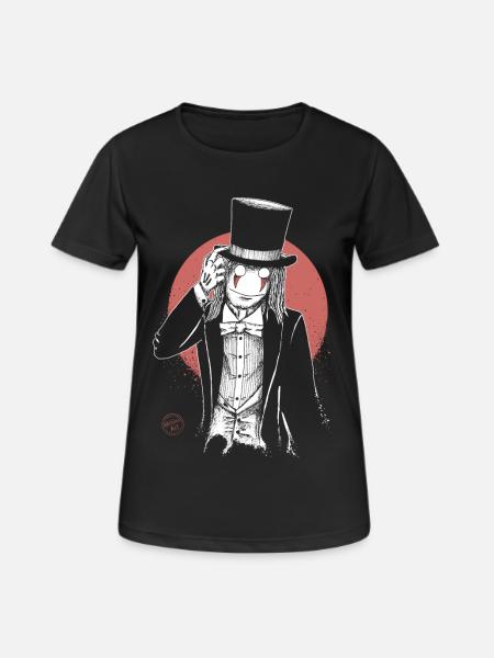 Spooky guy - Women's Breathable T-Shirt - black
