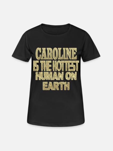 Caroline - T-shirt respirant Femme - noir