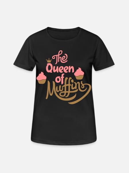 muffins - Women's Breathable T-Shirt - black