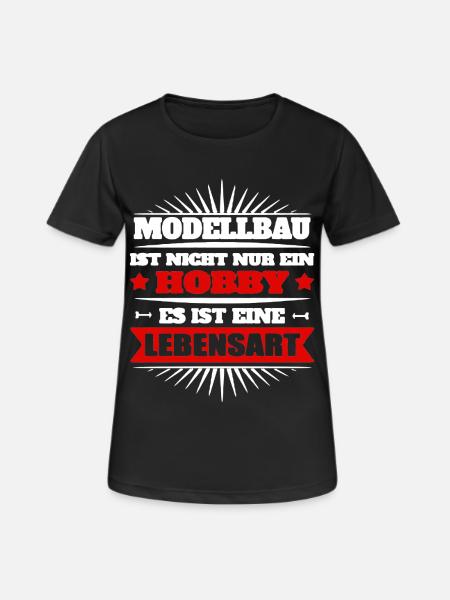 RC Modellbau massstab Modell Hobby - Frauen T-Shirt atmungsaktiv - Schwarz